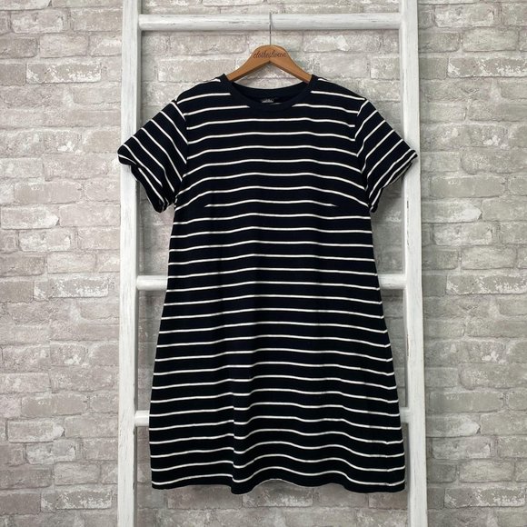 City Chic Dresses & Skirts - City Chic Black White Striped Dress Size 16
